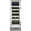 Amica AWC300SS Wine Cooler, Stainless Steel, G Rated