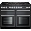 Rangemaster NEXSE110DFFSL/C 110cm Dual Fuel Range Cooker Nexus SE Slate / Chrome, A Rated