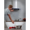 CDA EKP60SS 60cm Chimney Cooker Hood, Stainless Steel, D Rated