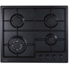 CDA HG6251BL 58cm 4 Burner Gas Hob, Black