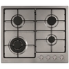 CDA HG6251SS 58cm 4 Burner Gas Hob, Stainless Steel