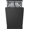 CDA CDI4121 Fully Integrated Slimline Dishwasher, 10 Place Settings, E Rated