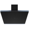 CDA EXG90BL 90cm Chimney Cooker Hood, Black, A Rated