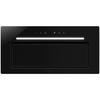 CDA CCG60BL Canopy Cooker Hood, Black, A Rated