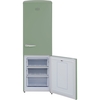 CDA Florence Meadow Retro Frost Free Fridge Freezer, 60/40, Green, D Rated