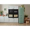 CDA Florence Meadow Retro Frost Free Fridge Freezer, 60/40, Green, D Rated