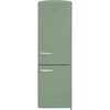 CDA Florence Meadow Retro Frost Free Fridge Freezer, 60/40, Green, D Rated