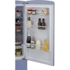CDA Florence Sea Holly Retro Frost Free Fridge Freezer, 60/40, Blue, D Rated