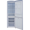 CDA Florence Sea Holly Retro Frost Free Fridge Freezer, 60/40, Blue, D Rated