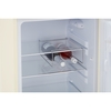 CDA Betty Barley Retro Static Fridge Freezer, 80/20, Cream, D Rated