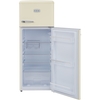 CDA Betty Barley Retro Static Fridge Freezer, 80/20, Cream, D Rated