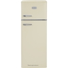 CDA Betty Barley Retro Static Fridge Freezer, 80/20, Cream, D Rated