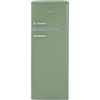CDA Betty Meadow Retro Static Fridge Freezer, 80/20, Green, D Rated