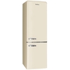 Amica FKR29653C Retro Static Fridge Freezer, 60/40, Cream, E Rated