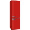 Amica FKR29653R Retro Static Fridge Freezer, 60/40, Red, E Rated
