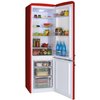 Amica FKR29653R Retro Static Fridge Freezer, 60/40, Red, E Rated