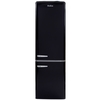 Amica FKR29653B Retro Static Fridge Freezer, 60/40, Black, E Rated