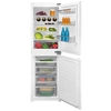 CDA CRI751 Low Frost Integrated Fridge Freezer, Sliding Hinge, 50/50, E Rated