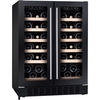 CDA CFWC624BL Wine Cooler, Black, G Rated