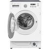 CDA CI327/1 Integrated Washing Machine, 7kg, 1400 Spin, White, B Rated