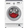 CDA CI327/1 Integrated Washing Machine, 7kg, 1400 Spin, White, B Rated