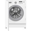 CDA CI381 Integrated Washing Machine, 8kg, 1400 Spin, White, A Rated