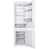 CDA FW727 Frost Free Integrated Fridge Freezer, Sliding Hinge, 70/30, White, E Rated