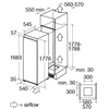 CDA FW882/3 Built-In Freezer