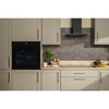 CDA SC500BL Built-In Electric Single Oven with Pyrolytic Cleaning, Black, A Rated