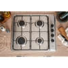 CDA SCG060SS 58cm 4 Burner Gas Hob, Stainless Steel
