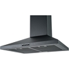 CDA SCCH60BL 60cm Chimney Cooker Hood, Black, A Rated