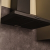 CDA SCCH60BL 60cm Chimney Cooker Hood, Black, A Rated