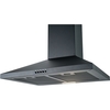 CDA SCCH60BL 60cm Chimney Cooker Hood, Black, A Rated