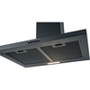CDA SCCH60BL 60cm Chimney Cooker Hood, Black, A Rated