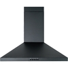 CDA SCCH60BL 60cm Chimney Cooker Hood, Black, A Rated