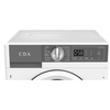 CDA WD814 Integrated Washer Dryer, 8kg/6kg, 1400 Spin, White, D Rated
