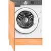 CDA WD814 Integrated Washer Dryer, 8kg/6kg, 1400 Spin, White, D Rated