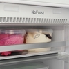 CDA FW527 No Frost Integrated Fridge Freezer, Sliding Hinge, 70/30, E Rated