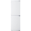 CDA FW525 No Frost Integrated Fridge Freezer, Sliding Hinge, 50/50, E Rated