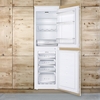 CDA FW525 No Frost Integrated Fridge Freezer, Sliding Hinge, 50/50, E Rated