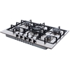 Amica AGH7100SS/0 68cm 5 Burner Gas Hob, Stainless Steel
