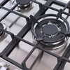 Amica AGH7100SS/0 68cm 5 Burner Gas Hob, Stainless Steel