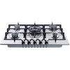 Amica AGH7100SS/0 68cm 5 Burner Gas Hob, Stainless Steel