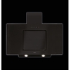 CDA EVA90BL 90cm Chimney Cooker Hood, Black, D Rated