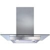 CDA ECN62SS 60cm Chimney Cooker Hood, Stainless Steel, D Rated