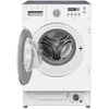 CDA CI981 Integrated Washer Dryer, 8kg/6kg, 1400 Spin, White, B Rated
