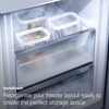 Miele KDN 7713 E No Frost Integrated Fridge Freezer, Sliding Hinge, 70/30, E Rated
