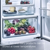 Miele KDN 7713 E No Frost Integrated Fridge Freezer, Sliding Hinge, 70/30, E Rated