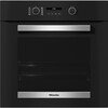Miele H2465B CleanSteel Built-In Electric Single Oven, Stainless Steel, A+ Rated