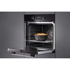 Miele H 2465 BP Built-In Electric Single Oven with Pyrolytic Cleaning, Black, A+ Rated